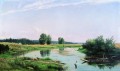 paisaje con lago 1886 Ivan Ivanovich